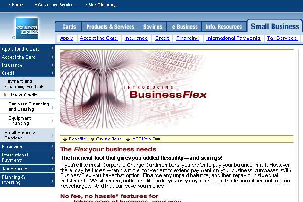 BusinessFlex – AmEx